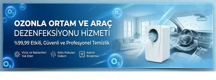Ozonla Ortam ve Araç Dezenfeksiyonu 2