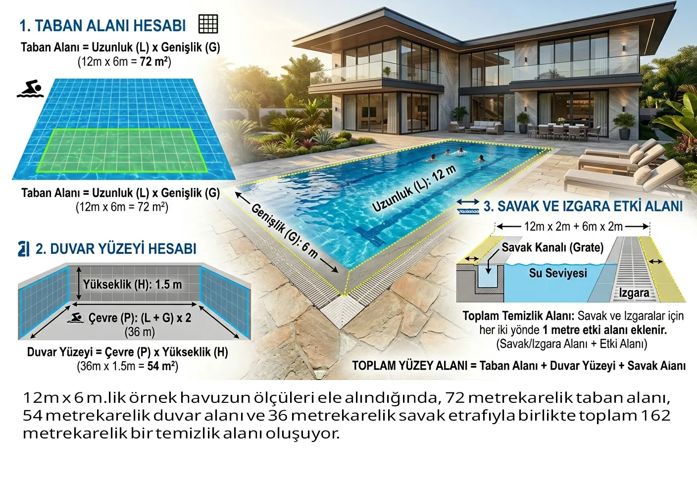 Havuz Temizlik Alanı Örneği